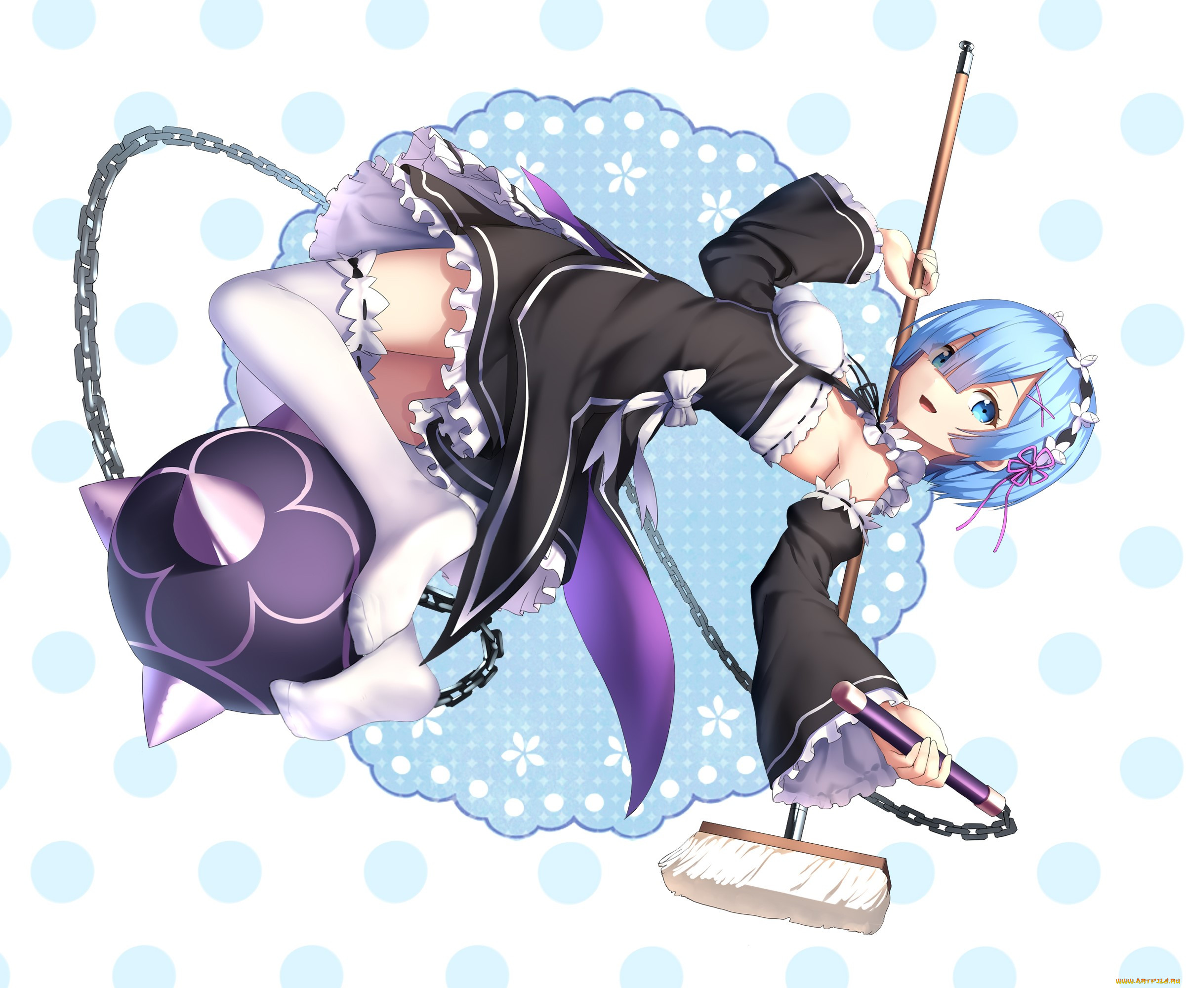 , re,  zero kara hajimeru isekai seikatsu, rem